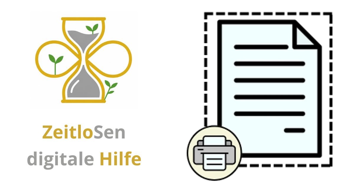 Nur einen Teil eines Word-Dokuments drucken – ZeitloSen