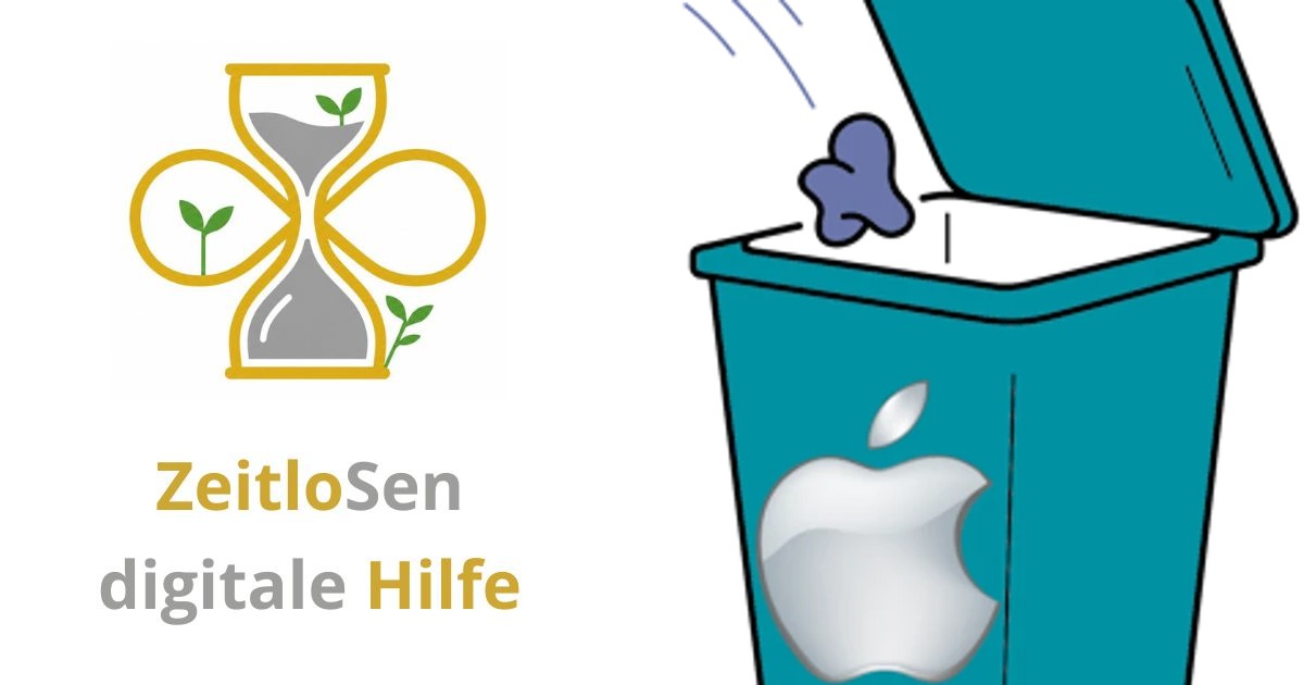 Dateien auf dem Mac sicher löschen – ZeitloSen