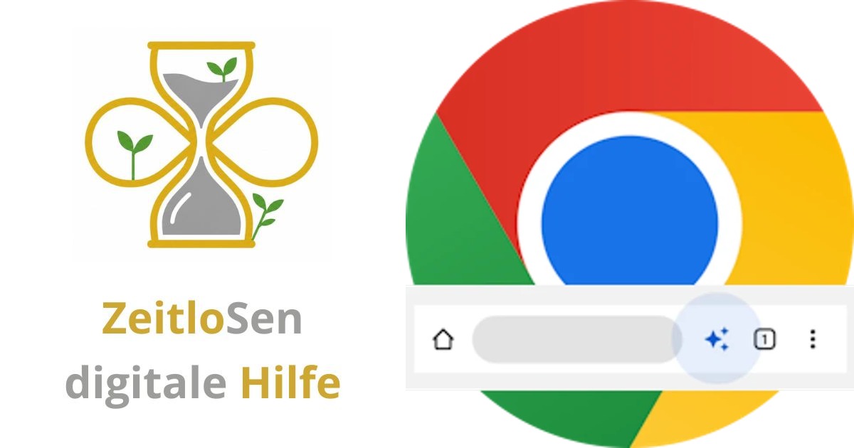 Schneller Zugriff auf Funktionen in Chrome (Android) – ZeitloSen