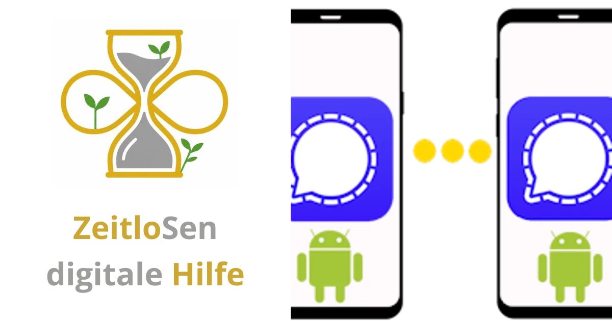 Signal auf neues Android-Handy übertragen – ZeitloSen