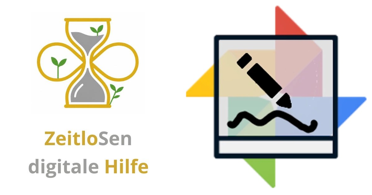 Fotos mit Text und Zeichnungen gestalten – ZeitloSen