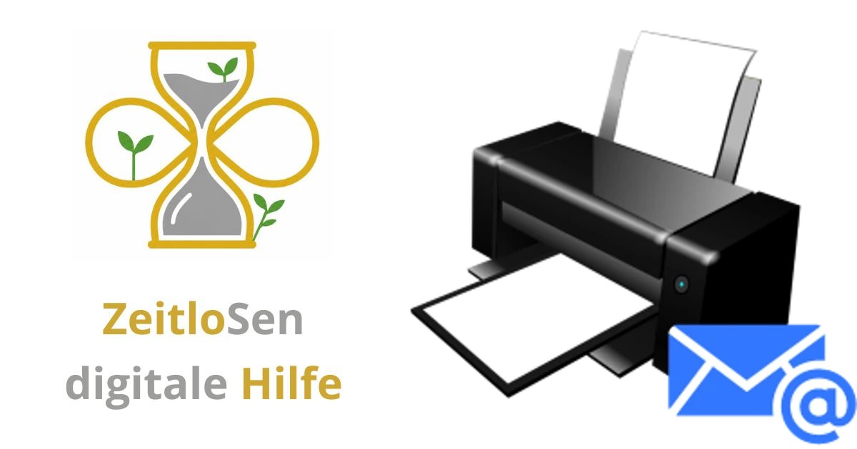 E-Mail einfach vom Computer ausdrucken – ZeitloSen