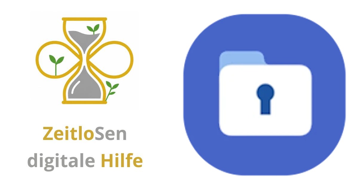 Geschützter Ordner für private Daten auf dem Smartphone – ZeitloSen
