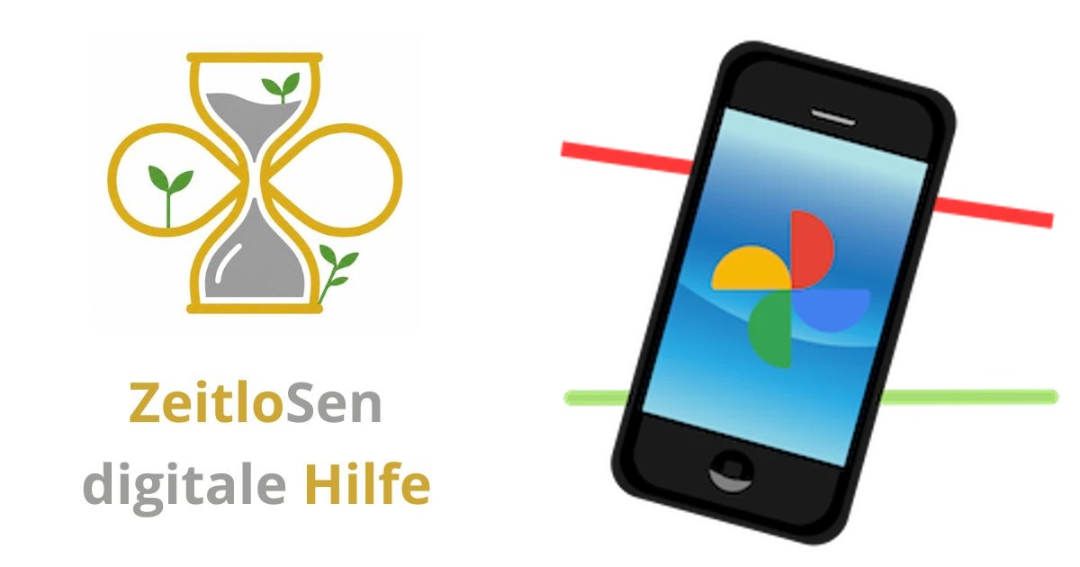 Fotos auf Android-Geräten gerade ausrichten – ZeitloSen