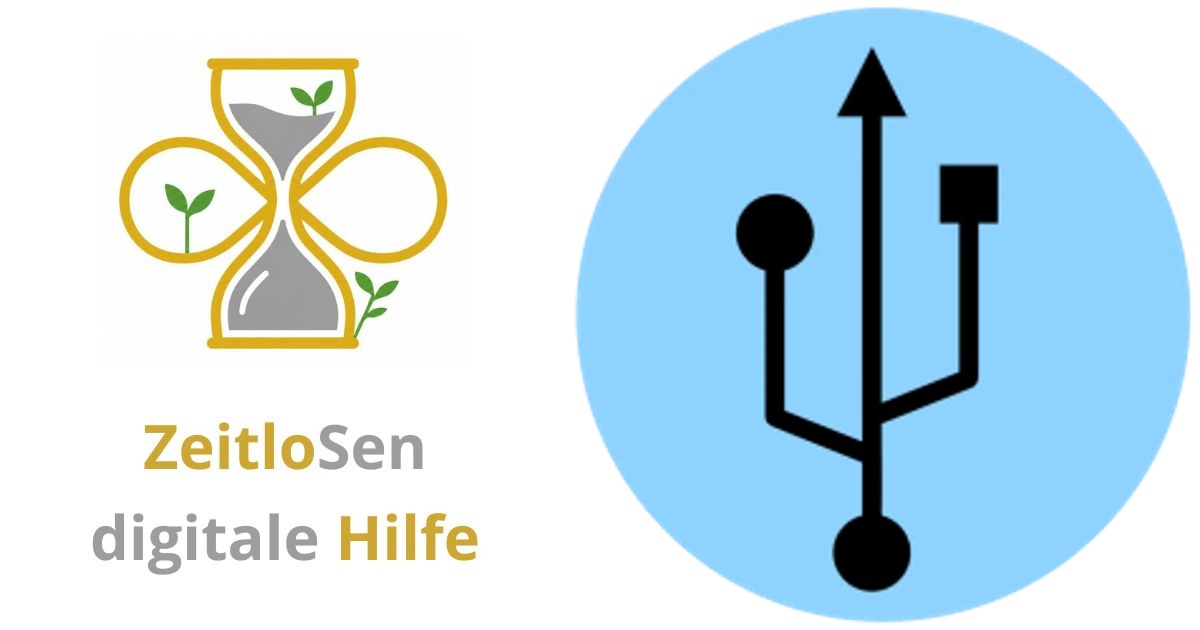 Übersicht der USB-Anschlüsse – ZeitloSen