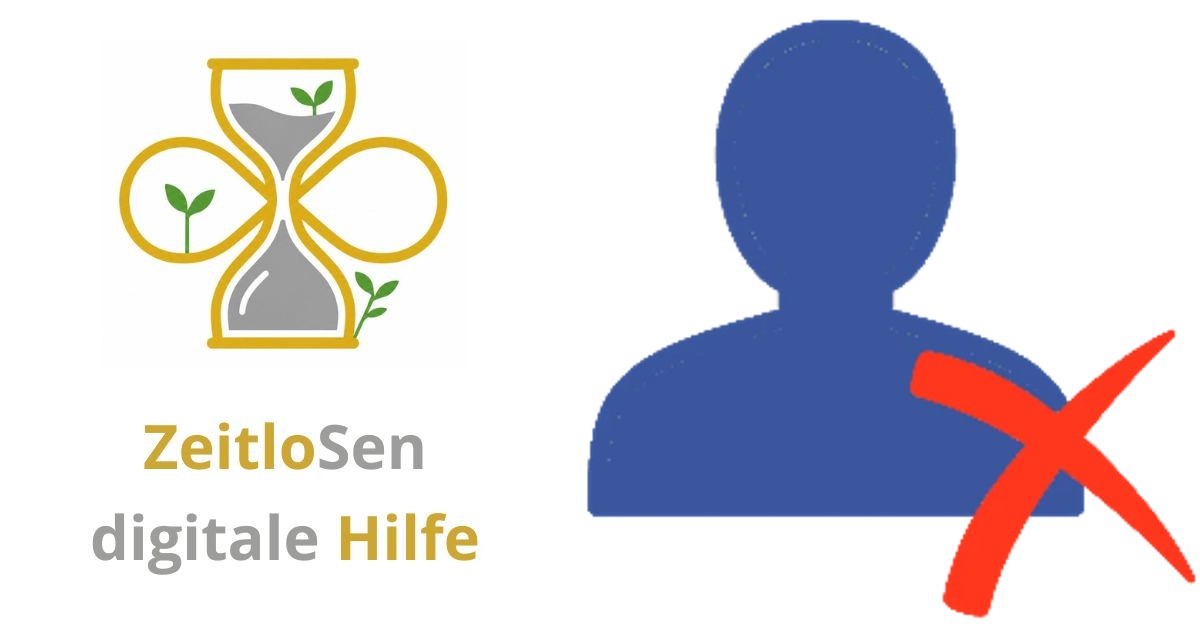 Facebook-Konto löschen oder pausieren – ZeitloSen