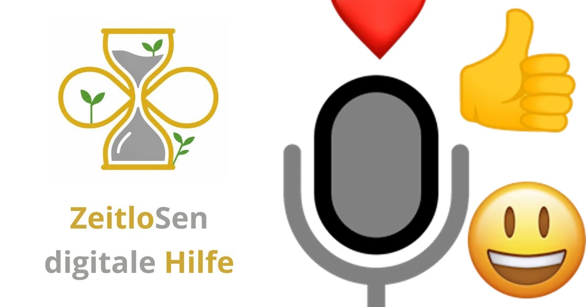 Emojis per Spracheingabe auf dem iPhone nutzen – ZeitloSen