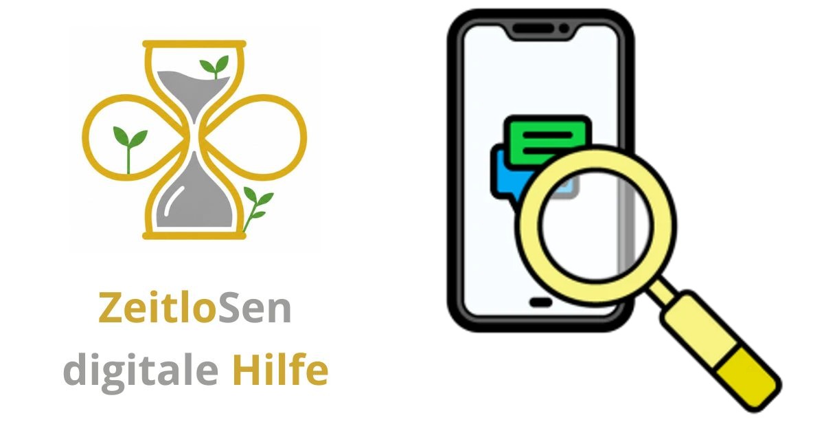 Bildschirm auf dem iPhone vergrößern – ZeitloSen