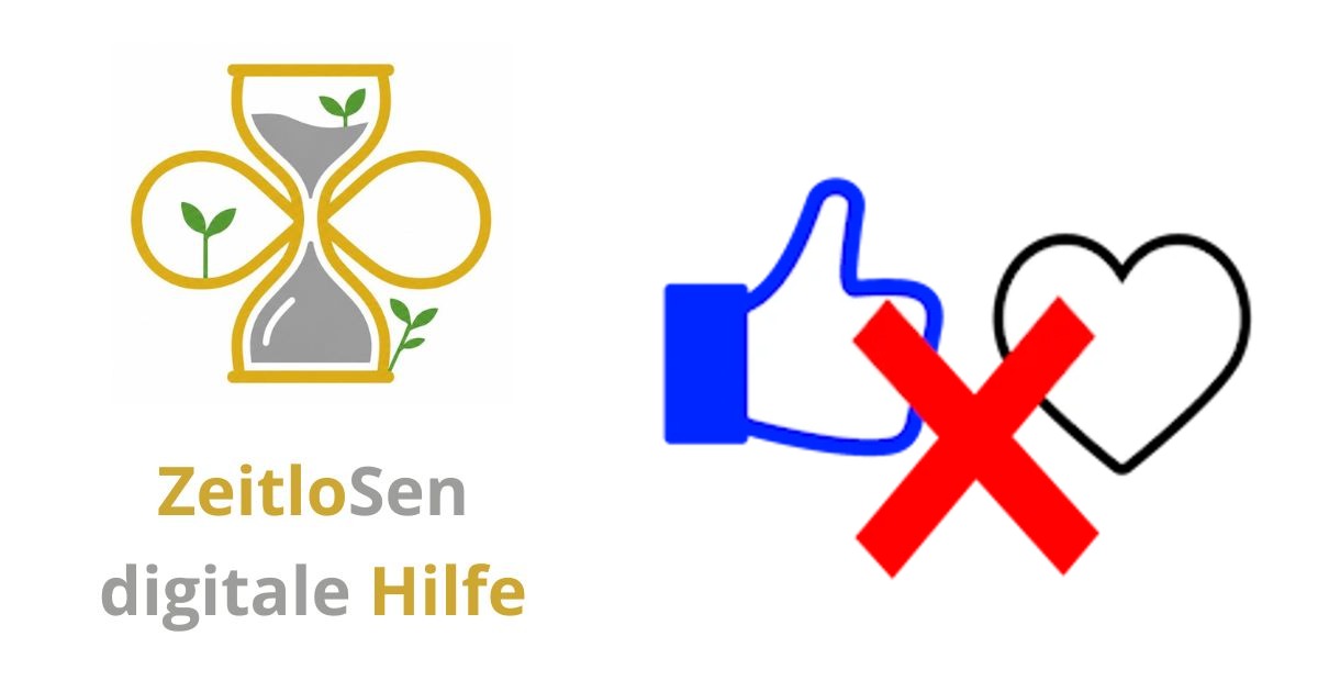 Likes auf sozialen Netzwerken löschen – ZeitloSen