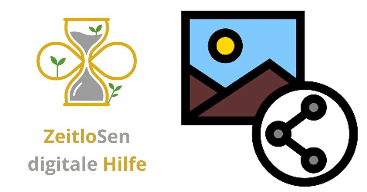 Fotos und Videos einfach per WhatsApp teilen – ZeitloSen