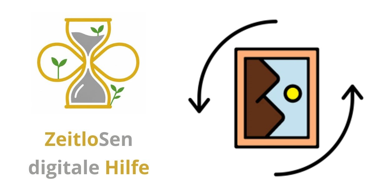 Fotos im Explorer richtig drehen – ZeitloSen