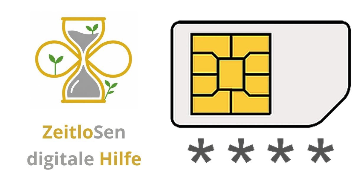 SIM-Karte: PIN und PUK einfach erklärt – ZeitloSen