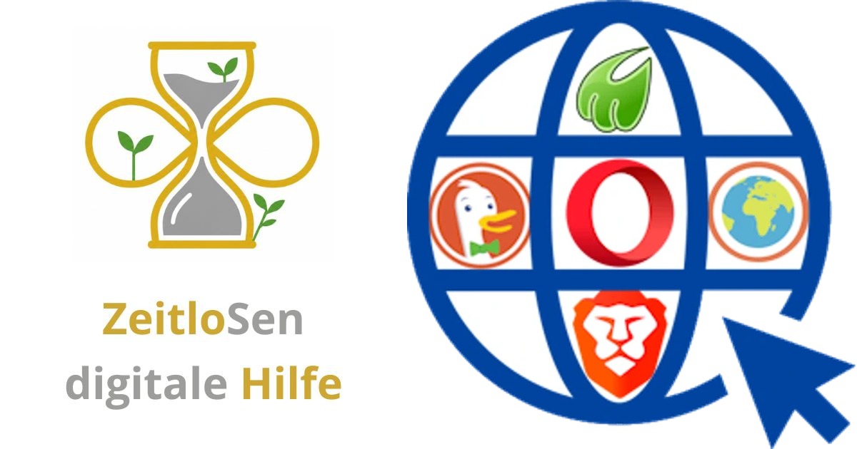 Alternative Browser für mehr Datenschutz und Nachhaltigkeit – ZeitloSen