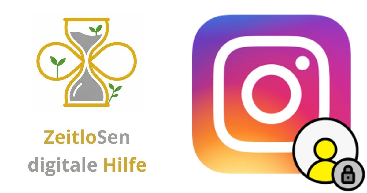 Instagram-Konto auf privat stellen – ZeitloSen