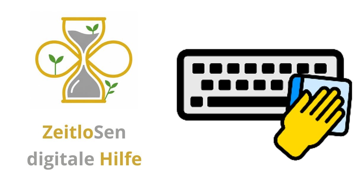 Tastatur richtig und einfach reinigen – ZeitloSen