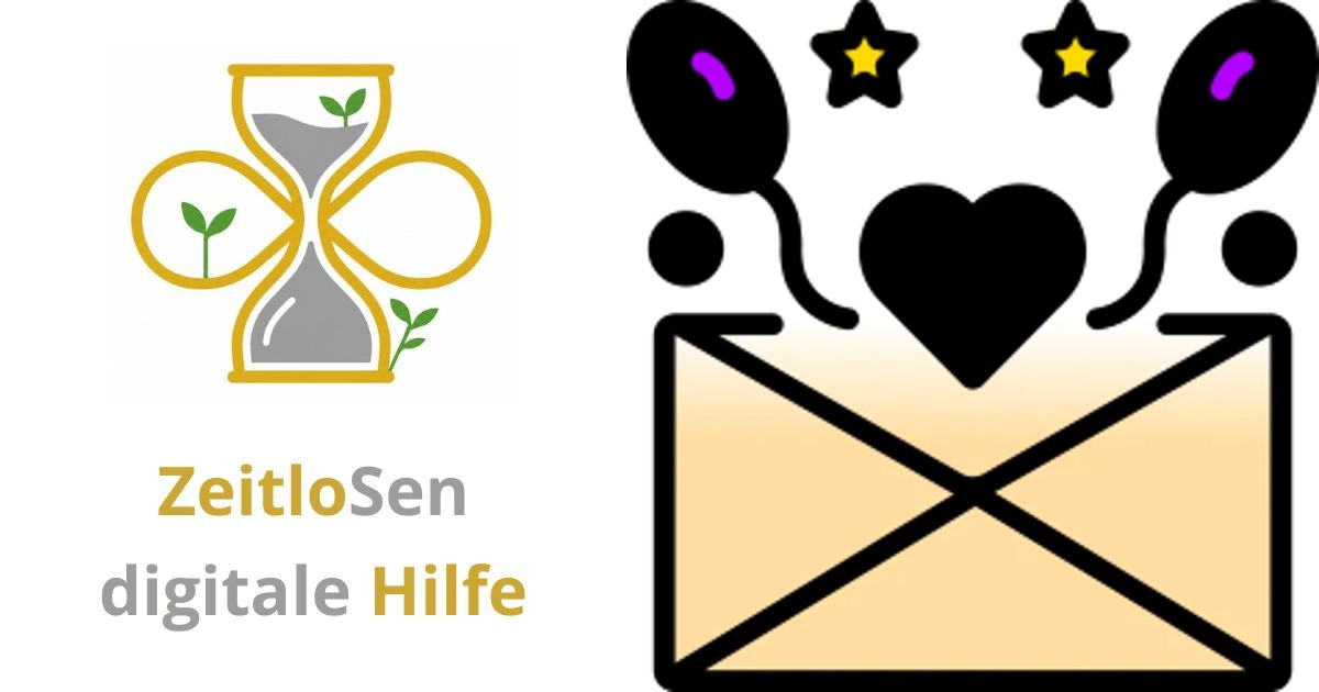 Einladung gestalten mit Word – ZeitloSen