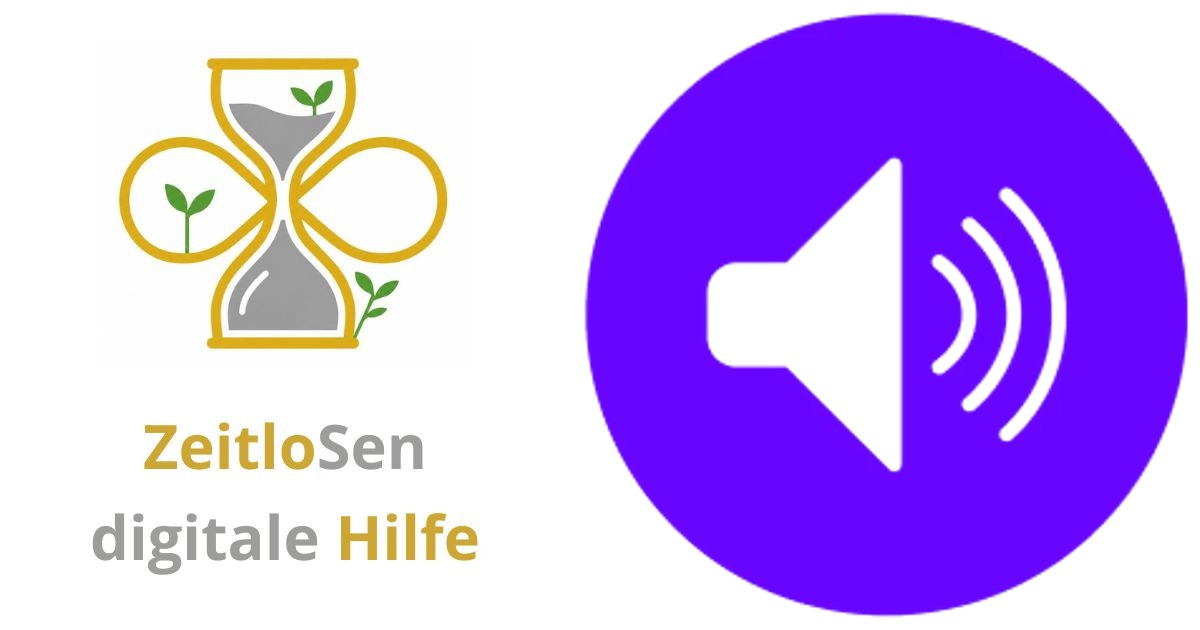 Programme einzeln in der Lautstärke steuern – ZeitloSen