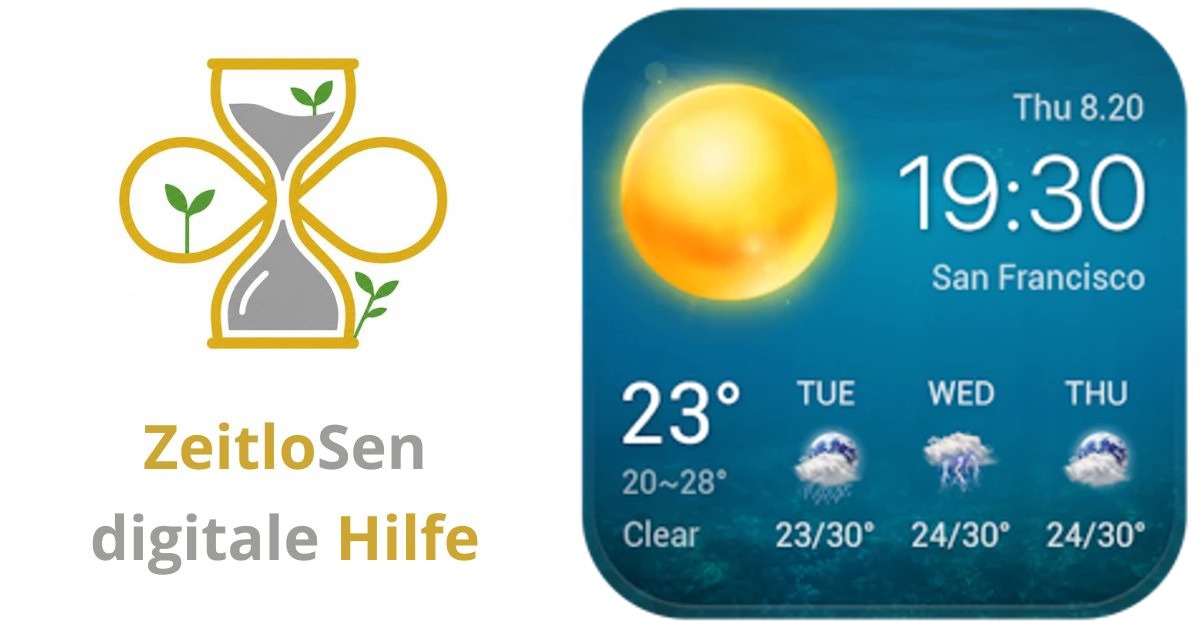 Widgets auf Android-Geräten nutzen – ZeitloSen