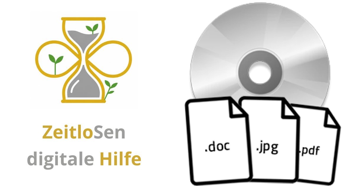 CDs und DVDs einfach beschreiben – ZeitloSen