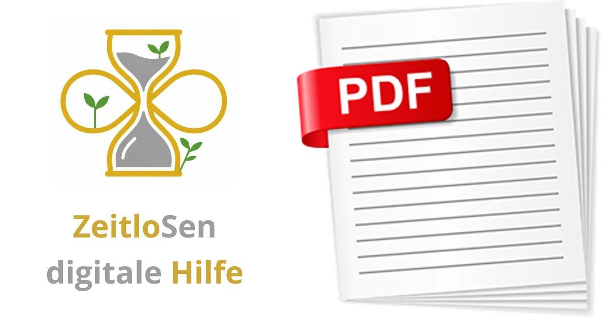 PDF-Dateien einfach im Browser bearbeiten – ZeitloSen