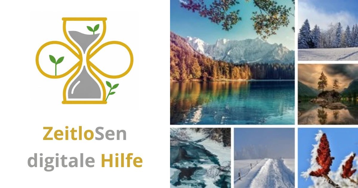 Fotos zu einer Collage zusammenfügen – ZeitloSen