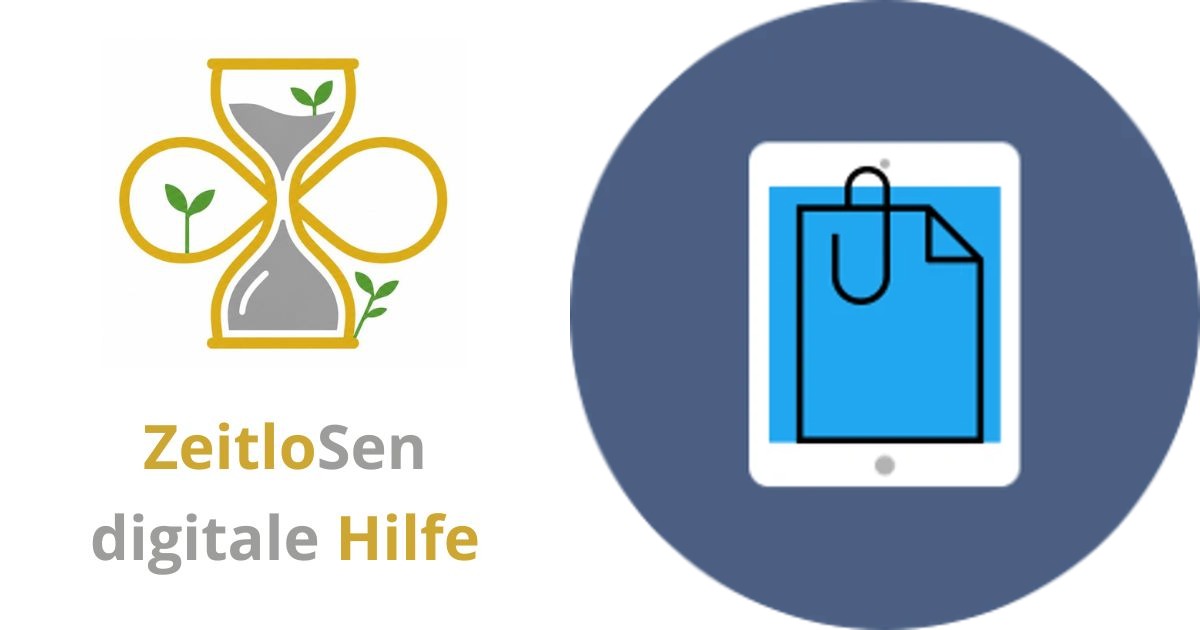 E-Mails mit Anhängen auf iPhone und iPad senden – ZeitloSen