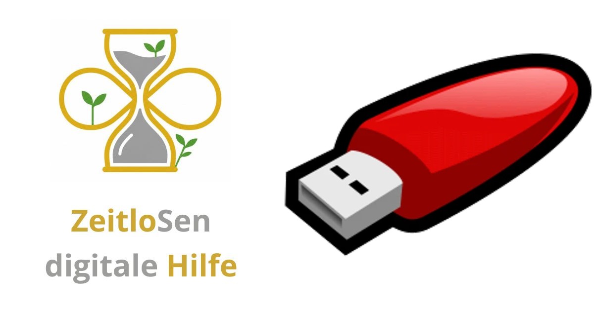 USB-Stick und Festplatte richtig formatieren – ZeitloSen