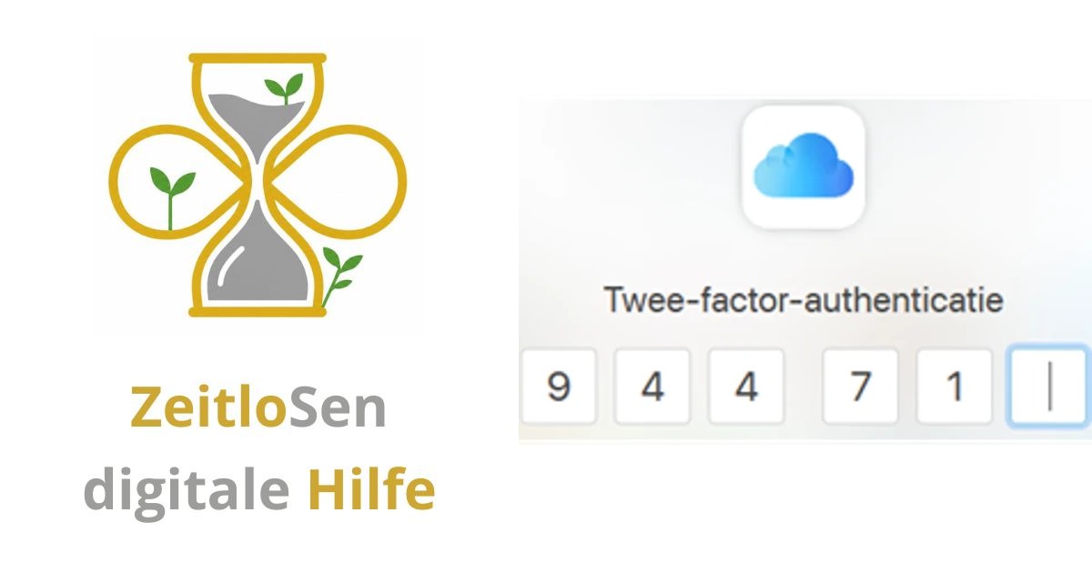 Apple Account sicher mit Zwei-Faktor-Authentifizierung – ZeitloSen