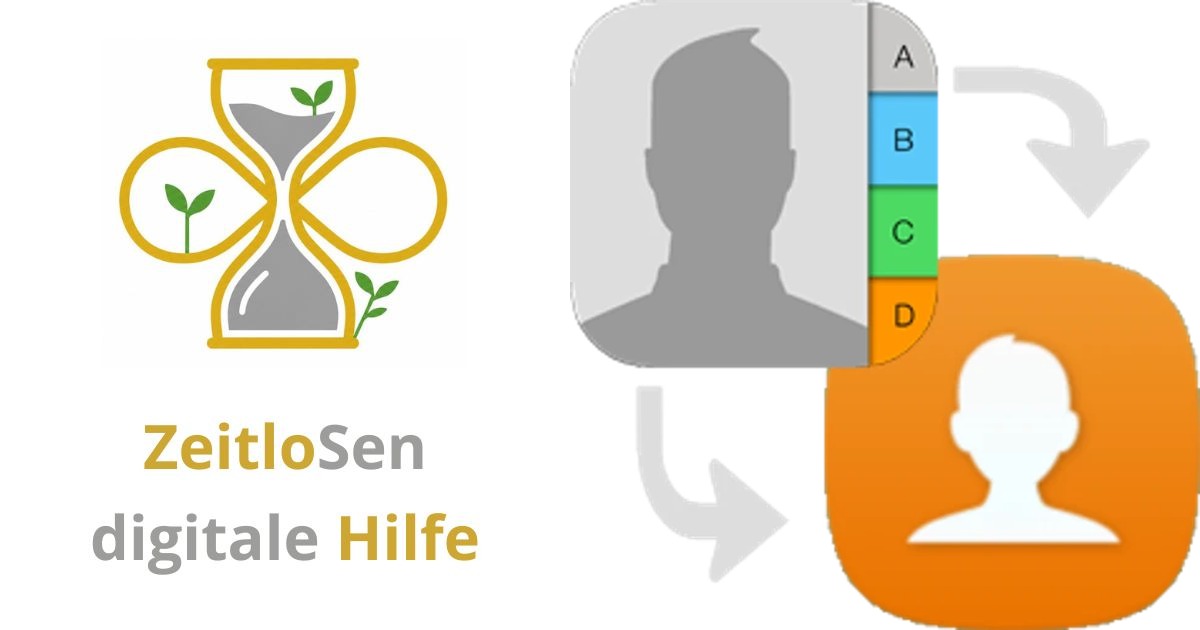 Kontakte vom iPad auf Android übertragen – ZeitloSen