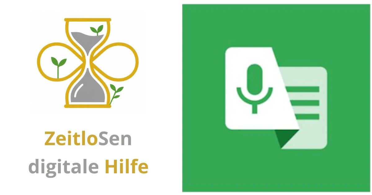 Gesprochene Sprache direkt in Text umwandeln – ZeitloSen