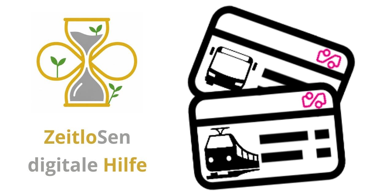 Einmalige Fahrkarte für Bus und Bahn – ZeitloSen