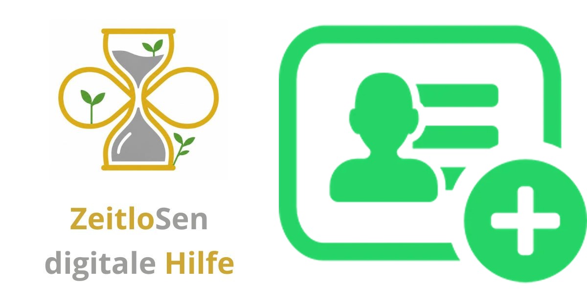 Kontaktnummern aus WhatsApp-Gruppen speichern – ZeitloSen