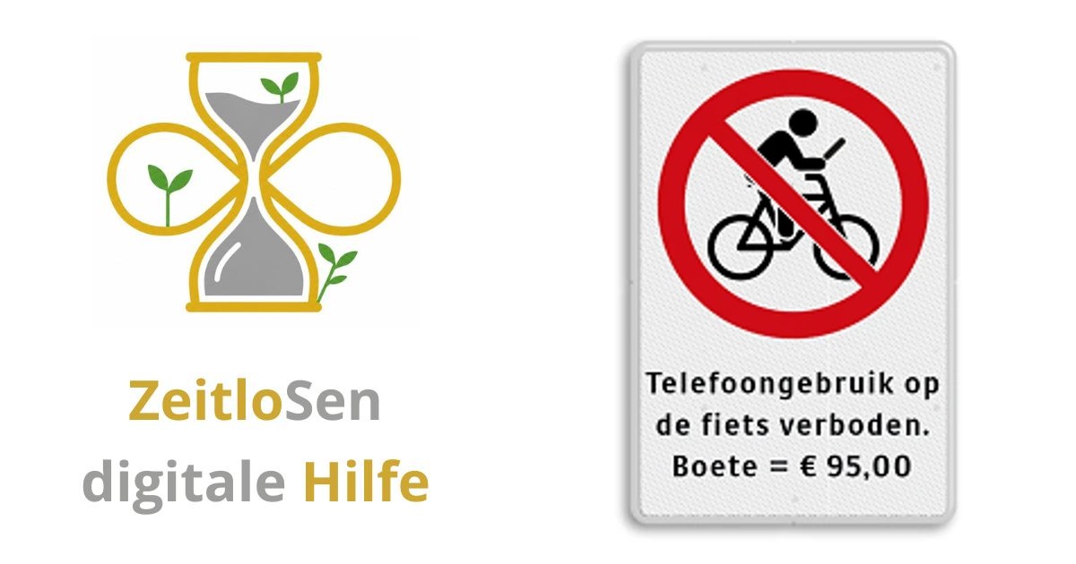 Smartphone-Nutzung beim Radfahren: Was ist erlaubt? – ZeitloSen