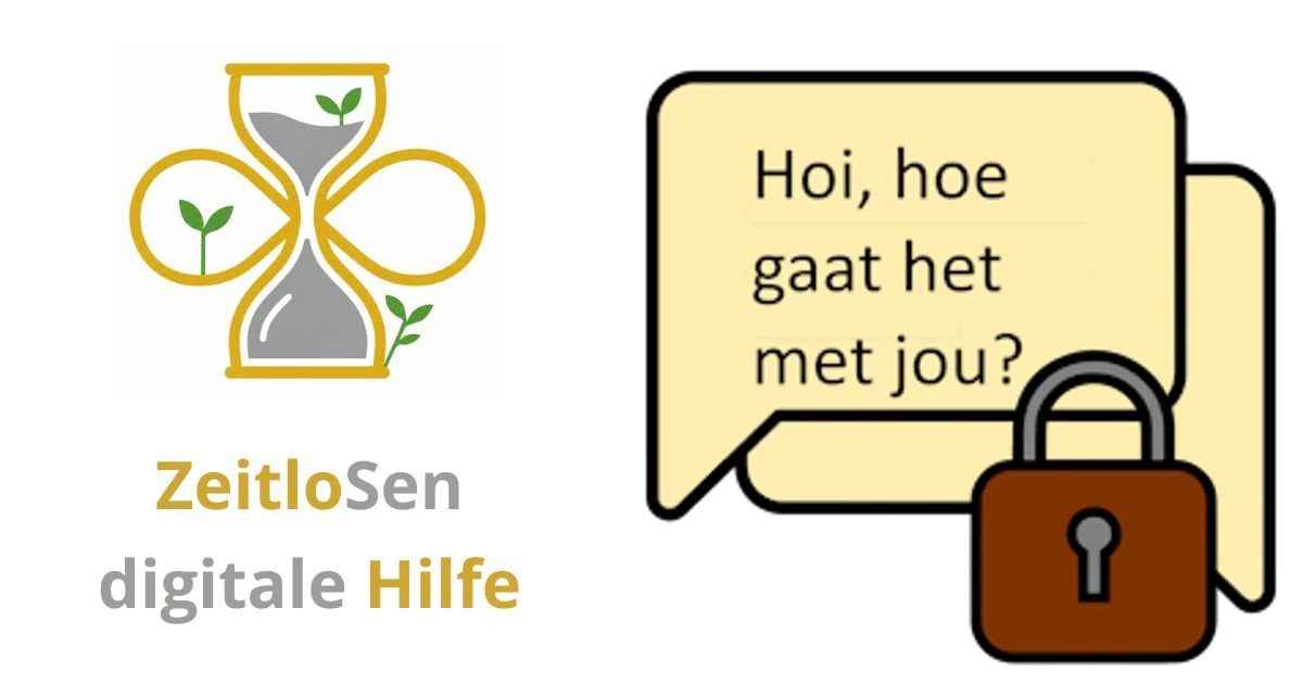 Sicher Nachrichten senden mit Chat-Apps – ZeitloSen