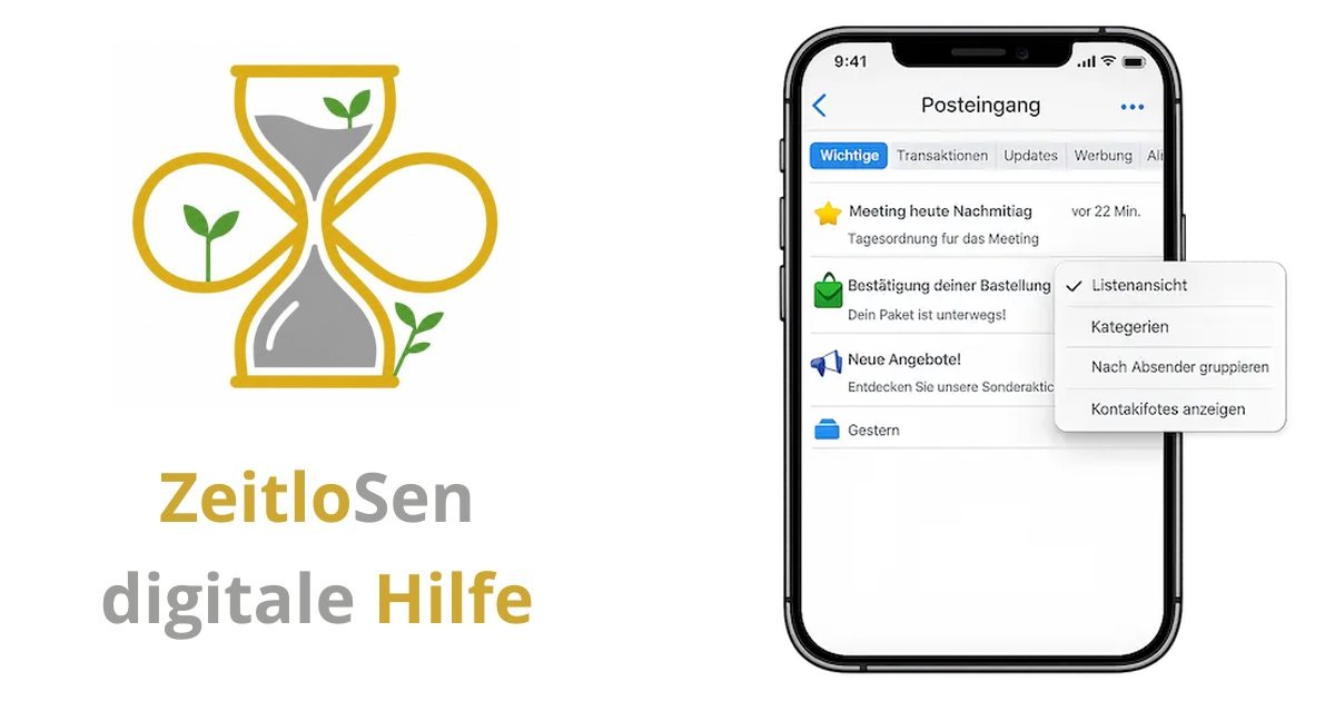 Mail-App auf iPhone: So passen Sie das Aussehen an – ZeitloSen