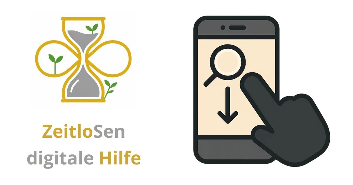 Mit einem Finger in Google Maps zoomen – ZeitloSen