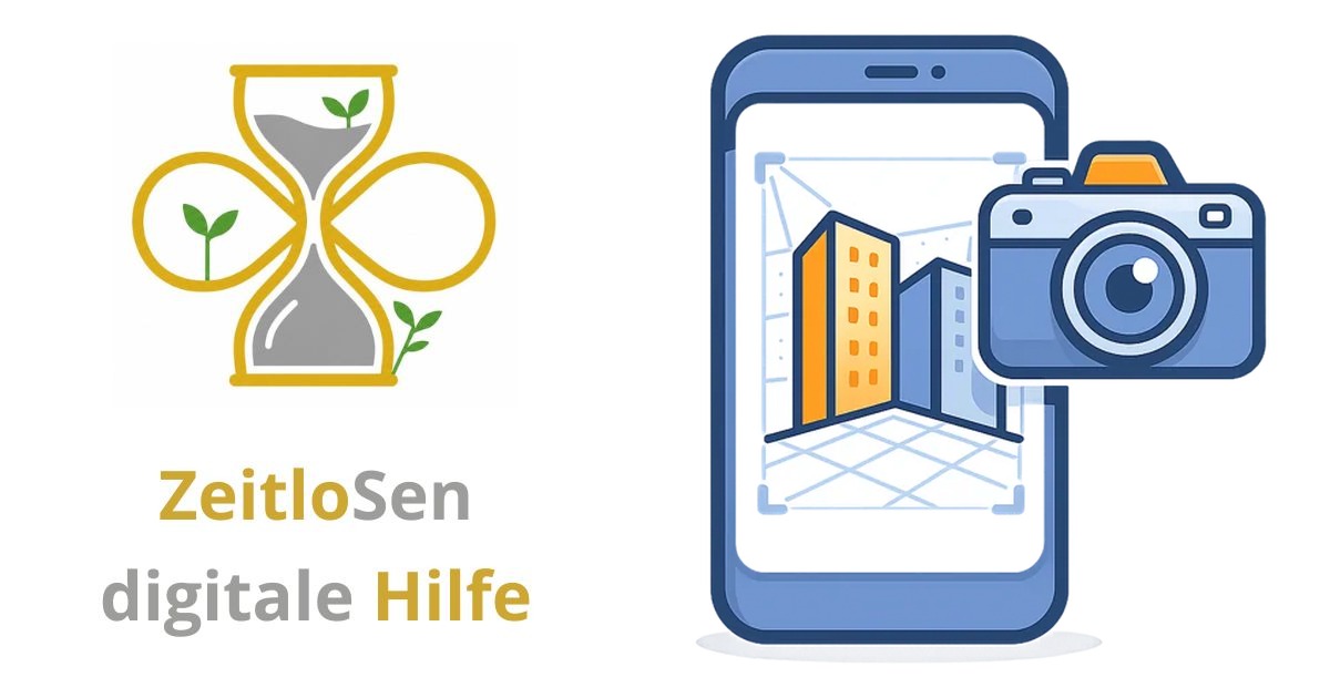 Perspektive von Fotos auf dem iPhone korrigieren – ZeitloSen