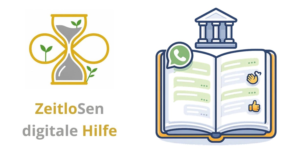 WhatsApp-Chats als persönliches Buch gestalten – ZeitloSen
