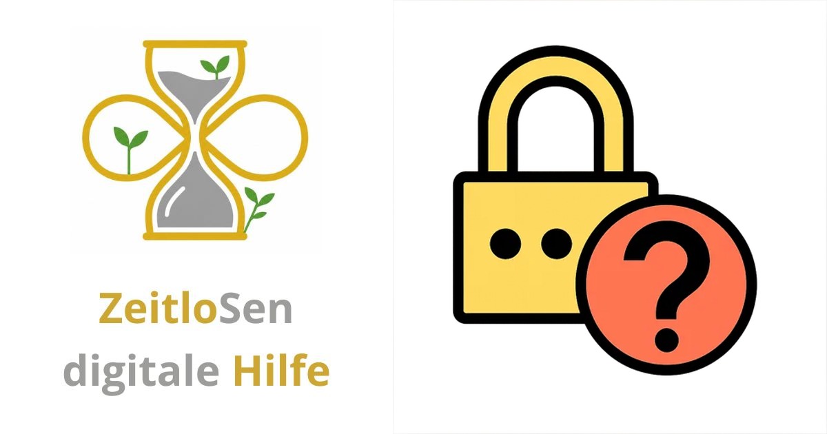 Passwort vergessen? So stellen Sie es wieder her – ZeitloSen