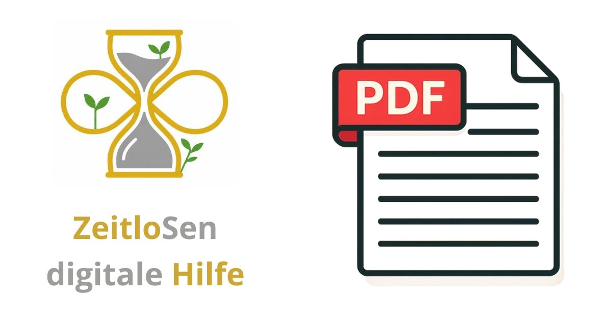 Word-Dokument auf dem Mac als PDF speichern – ZeitloSen