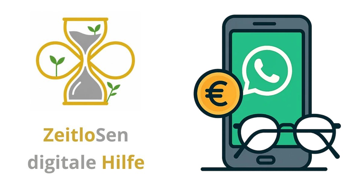 Beschriftung unter dem Namen in WhatsApp-Gruppen – ZeitloSen