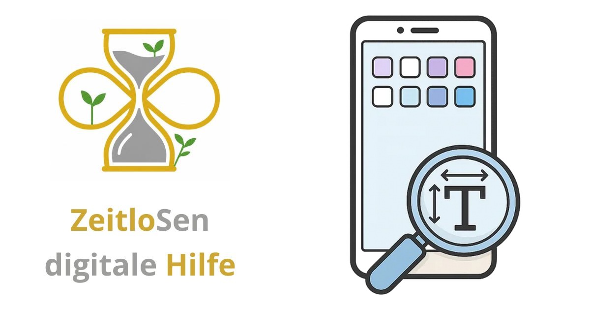 Schriftgröße auf Android-Geräten ändern – ZeitloSen