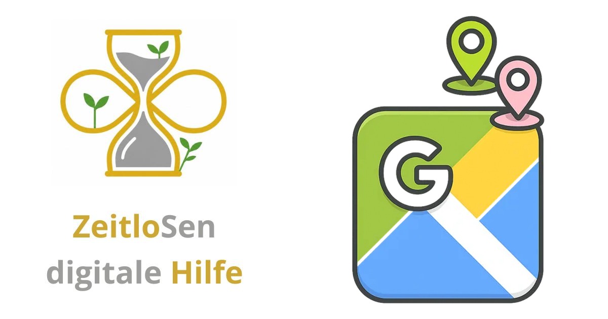 Fahrradroute einfach mit Google Maps planen – ZeitloSen