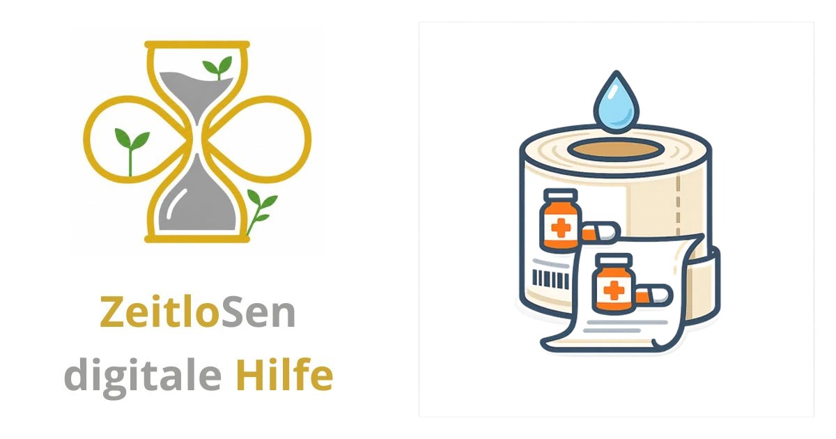 Was tun, wenn das E-Rezept nach dem Hochladen nicht akzeptiert wird? – ZeitloSen