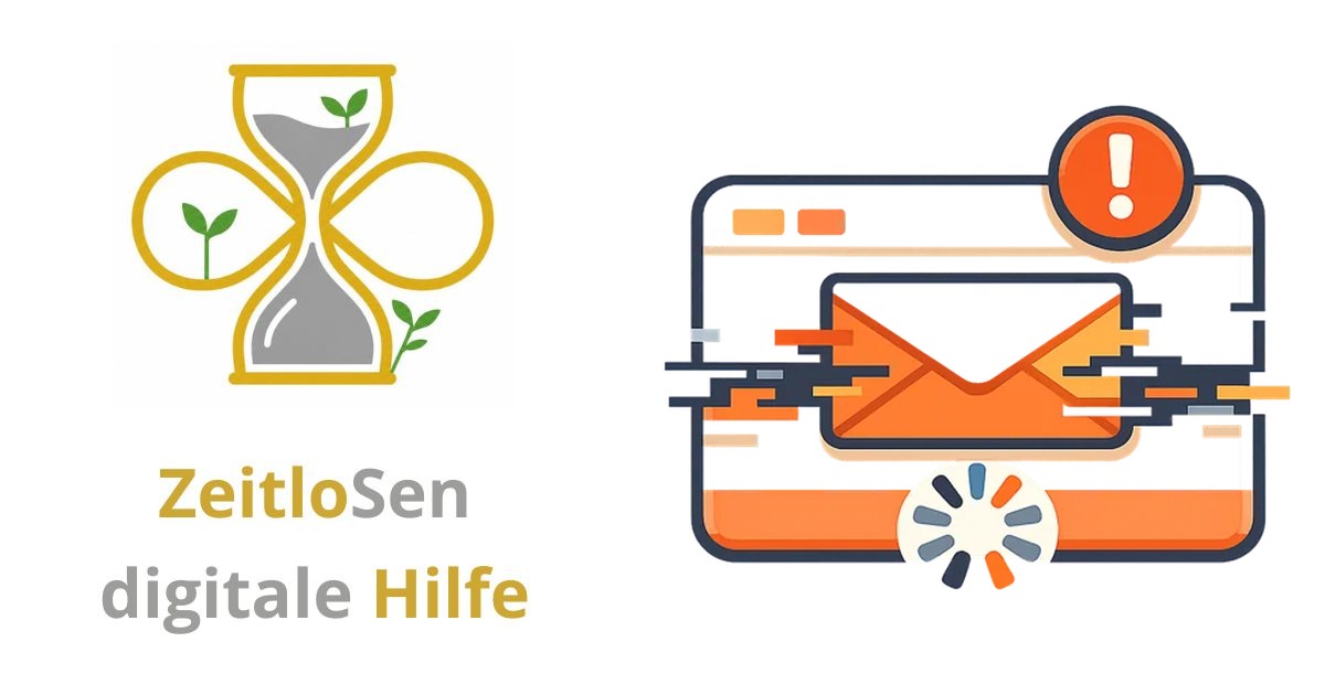 Warum kann ich Fotos nicht per E-Mail verschicken? – ZeitloSen
