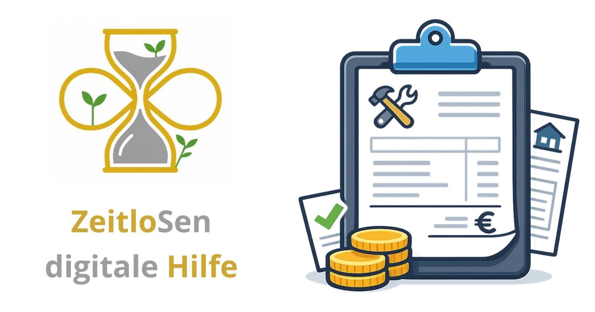 Kann ich meine Handwerkerrechnung für die Steuererklärung einfach absetzen? – Schritt für Schritt erklärt – ZeitloSen