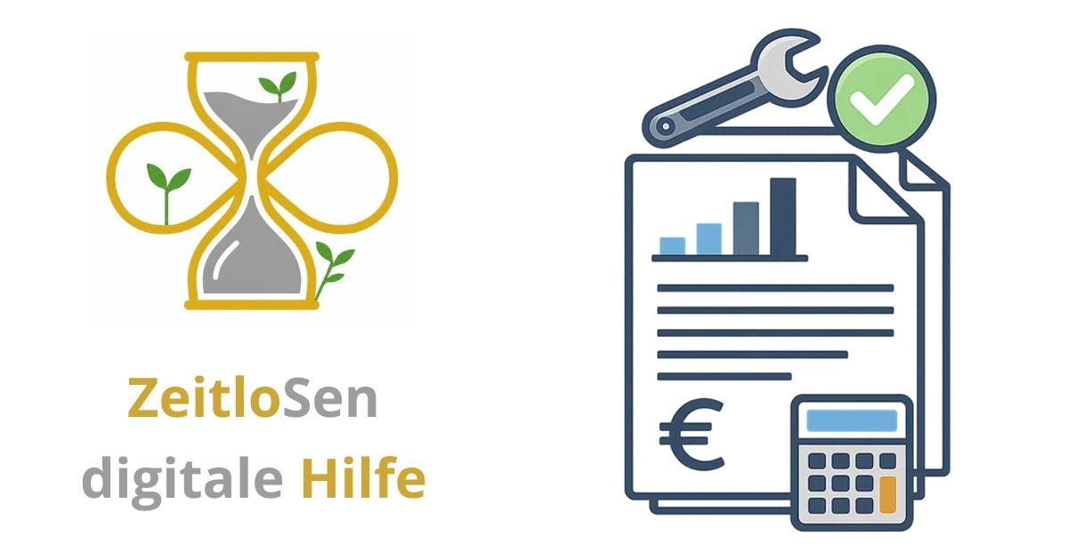 Wie reiche ich Belege für haushaltsnahe Dienstleistungen digital ein? – typische Fehler &amp; schnelle Lösungen – ZeitloSen