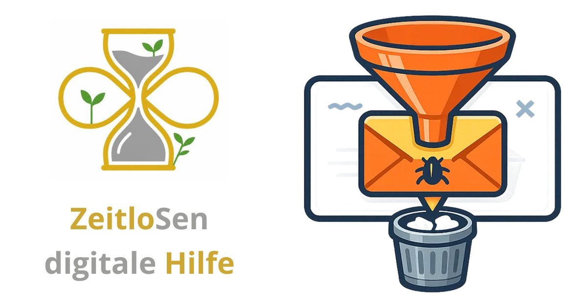Warum landen E-Mails im Spamordner? – ZeitloSen