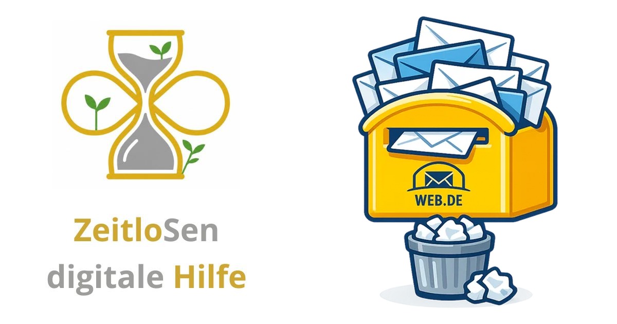 WEB.DE Postfach aufräumen: Übersicht und Speicherplatz gewinnen – ZeitloSen