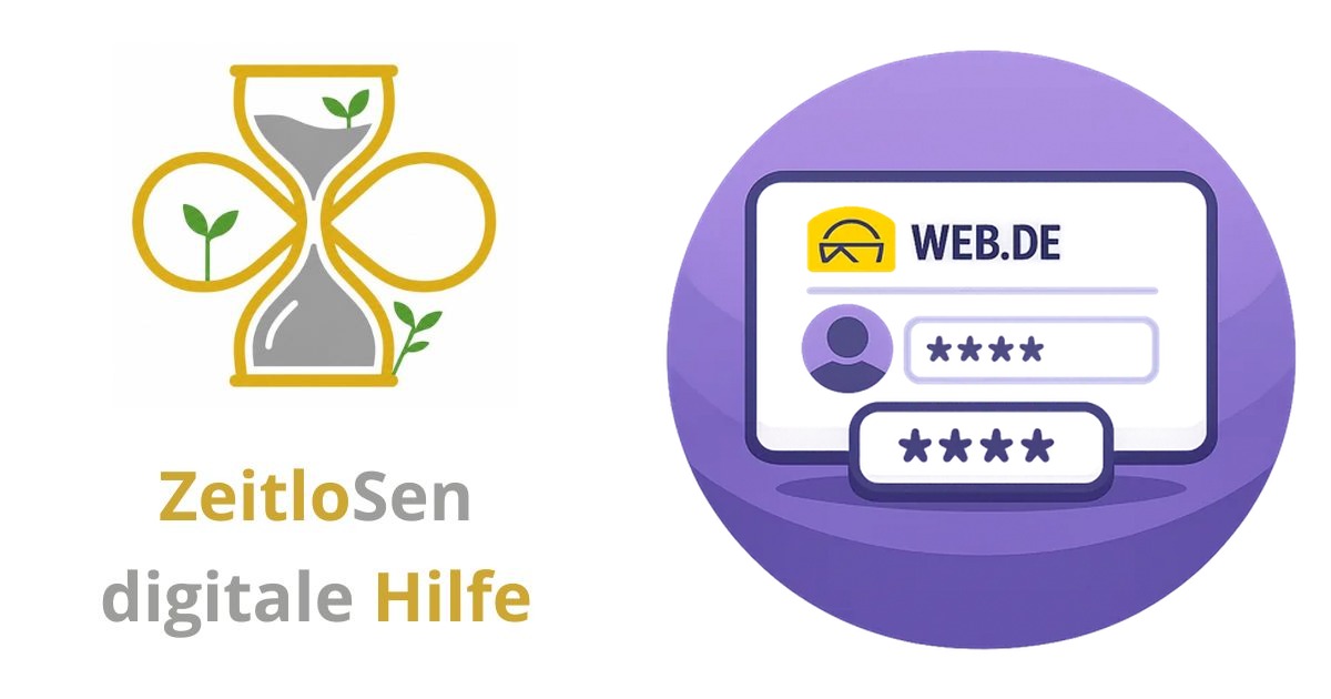 Passwort bei WEB.DE sicher ändern und zurücksetzen – ZeitloSen